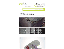 Tablet Screenshot of gogokicks.com